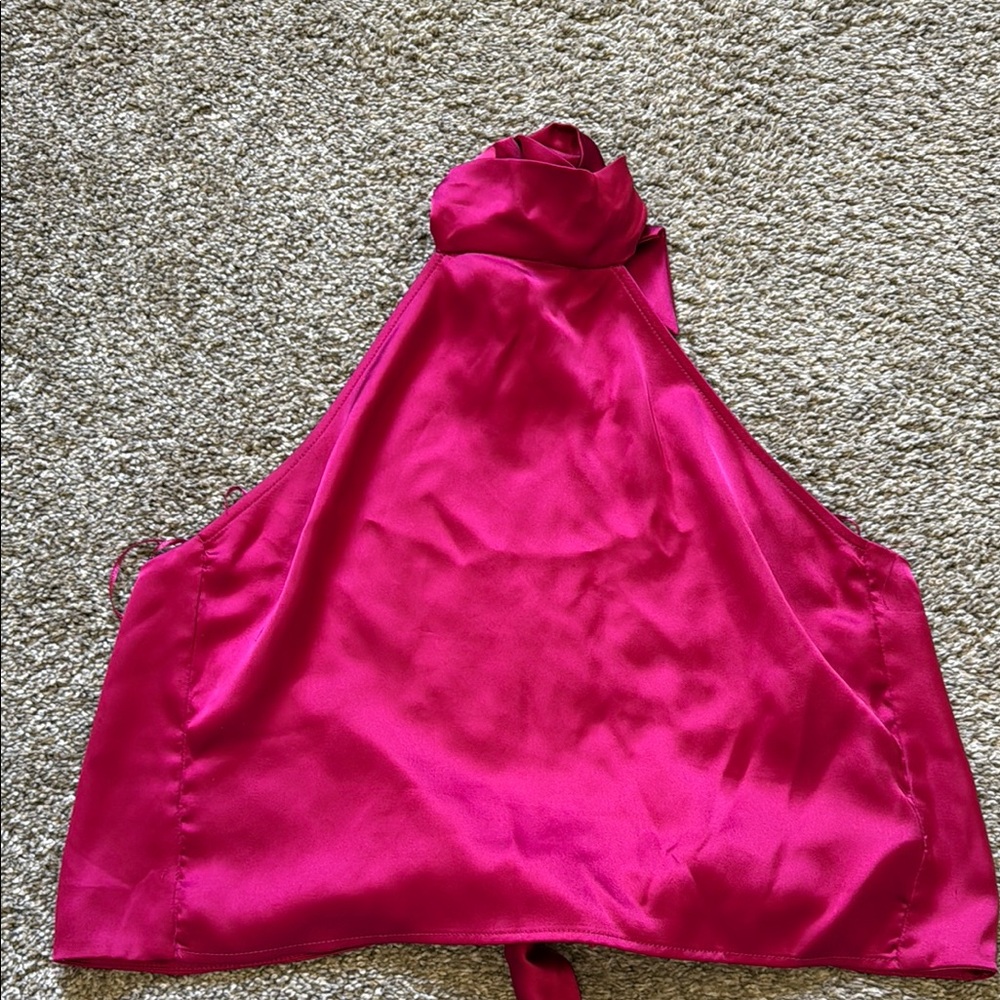 Hot Pink Halter Top